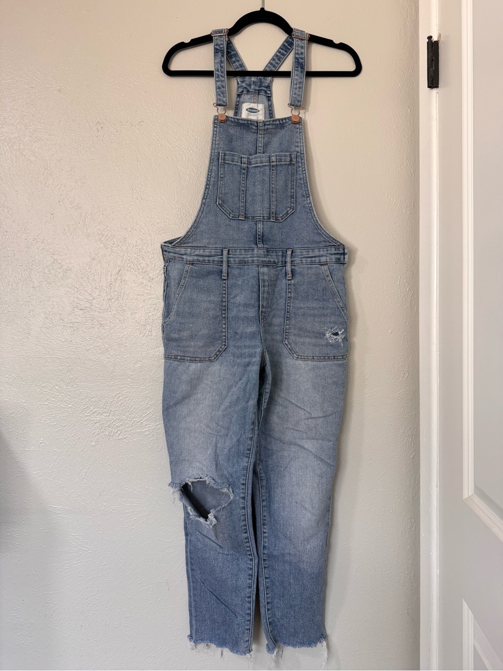Old Navy Light Wash Denim Overalls